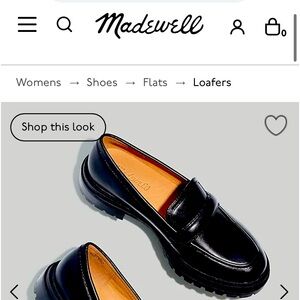 Madewell Bradley lug loafer